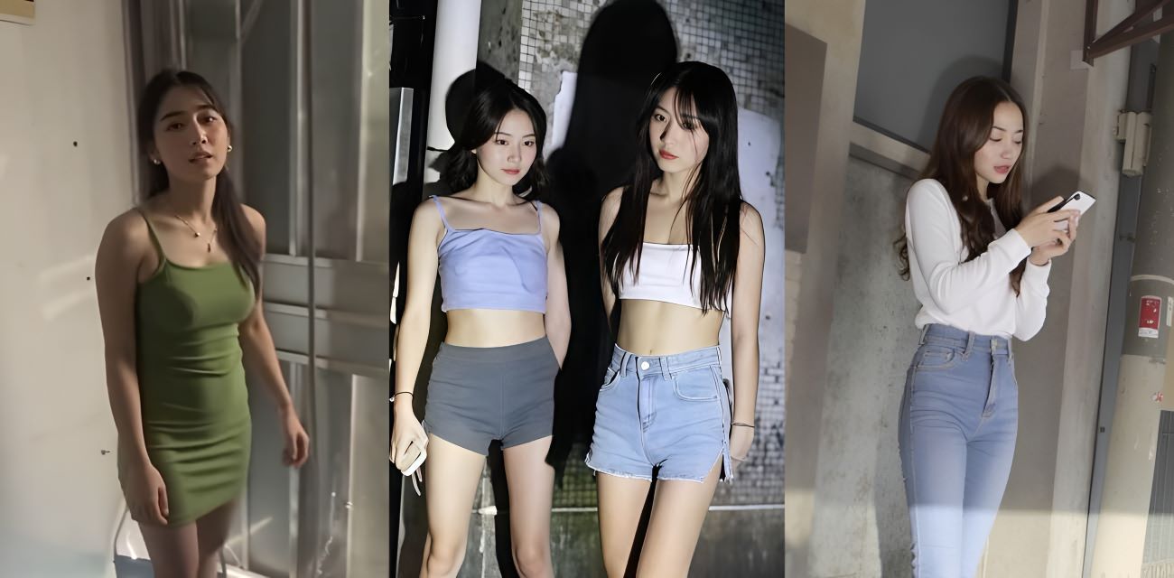 广西南宁琅西菜市站街女后续，火爆全网后竟排起长龙队，小姐姐骚逼被操到冒烟嫖客蜂拥扫街狂肏